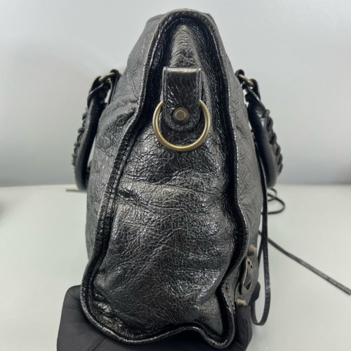 Balenciaga Medium City Arena Lambskin Black Balenciaga Medium City Arena Lambskin Black
