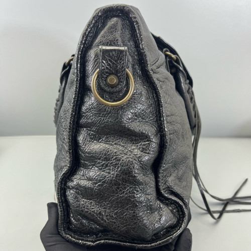Balenciaga Medium City Arena Lambskin Black Balenciaga Medium City Arena Lambskin Black
