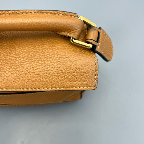 Loewe Mini Puzzle Calfskin Tan