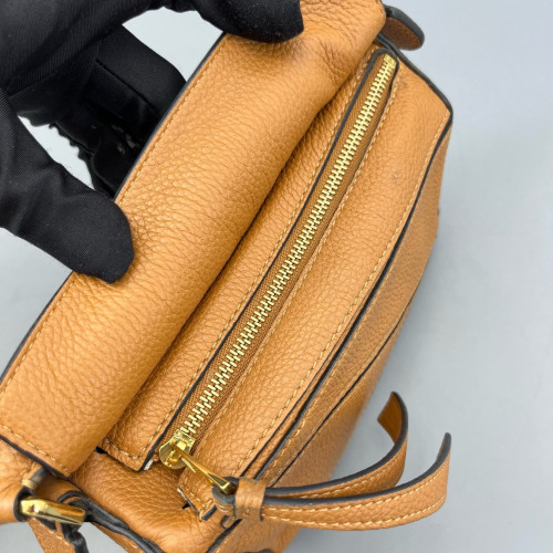 Loewe Mini Puzzle Calfskin Tan