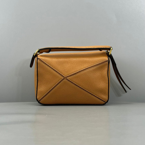 Loewe Mini Puzzle Calfskin Tan