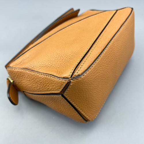 Loewe Mini Puzzle Calfskin Tan
