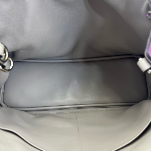 Dior Medium Diorissimo Tote Grained Calfskin Magenta
