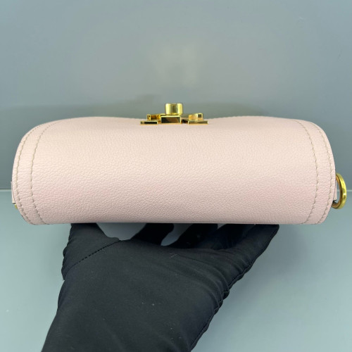 Louis Vuitton Lockme Tender Calfskin Pink White
