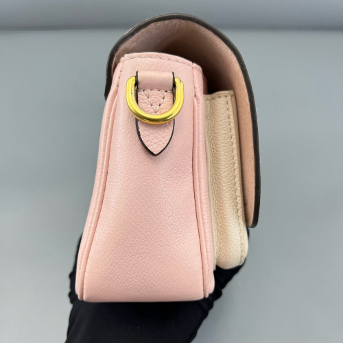 Louis Vuitton Lockme Tender Calfskin Pink White