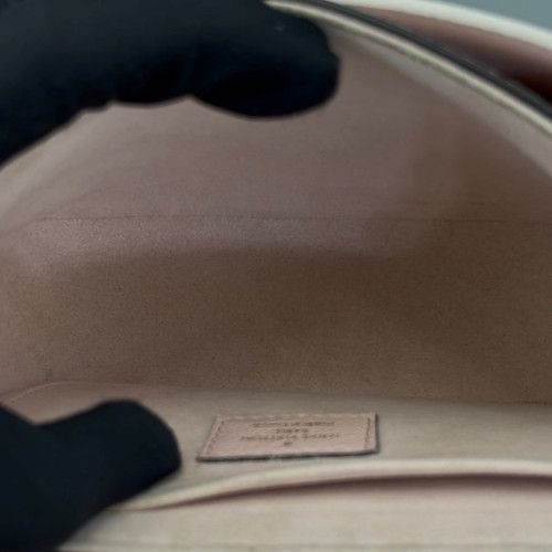 Louis Vuitton Lockme Tender Calfskin Pink White