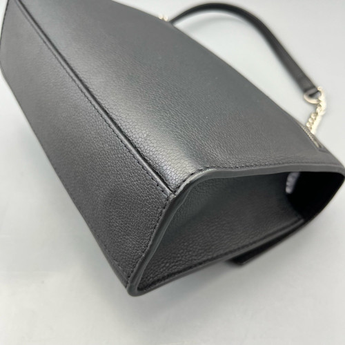 Louis Vuitton Mylockme Chain Bag BB Calfskin Black White