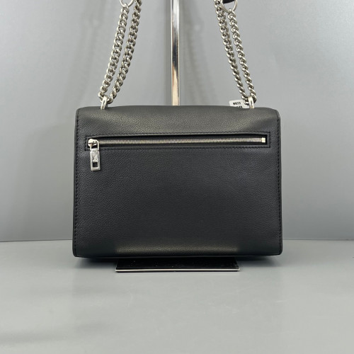 Louis Vuitton Mylockme Chain Bag BB Calfskin Black White