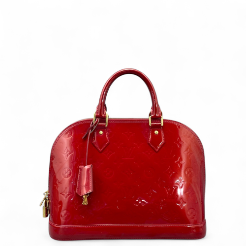 Louis Vuitton Alma PM Vernis Red