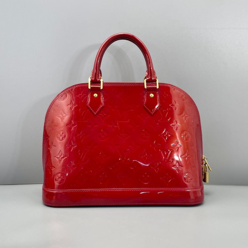 Louis Vuitton Alma PM Vernis Red