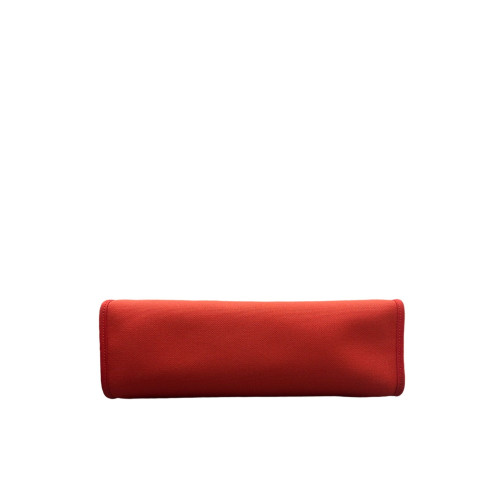 Hermes Herbag 31 Toile Vache Hunter S5 Rouge Tomato 37 Gold