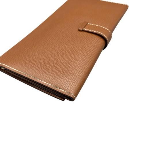 Hermes Bearn Gusset Wallet Epsom 37 Gold