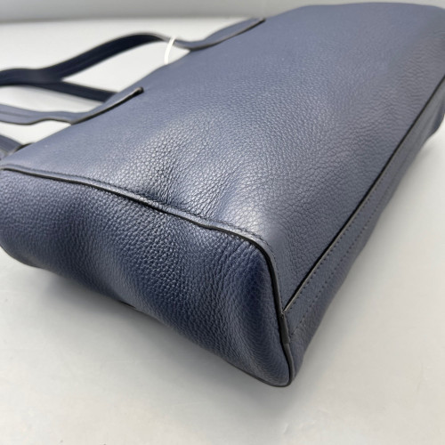Prada Tote Bag Vitello Daino Dark Blue
