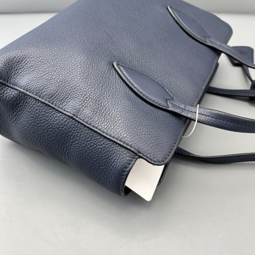 Prada Tote Bag Vitello Daino Dark Blue