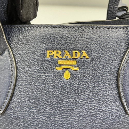 Prada Tote Bag Vitello Daino Dark Blue