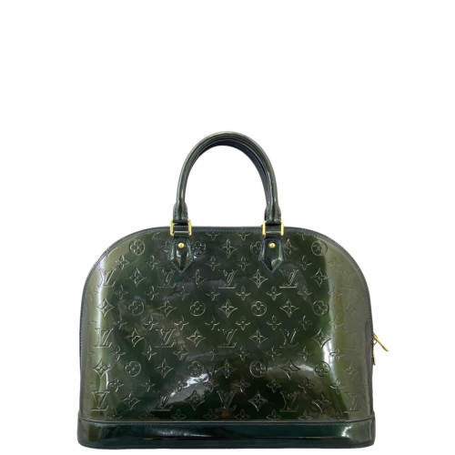 Louis Vuitton Alma GM Vernis Green Louis Vuitton Alma GM Vernis Green