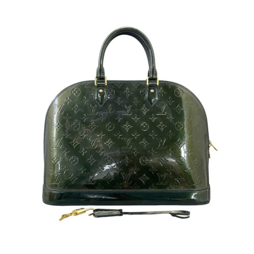 Louis Vuitton Alma GM Vernis Green Louis Vuitton Alma GM Vernis Green