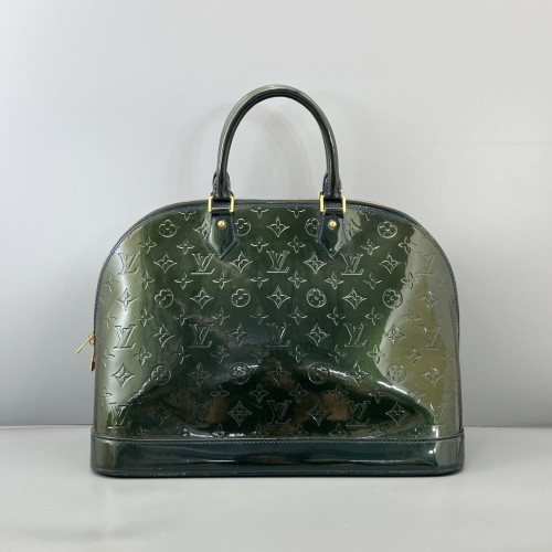 Louis Vuitton Alma GM Vernis Green Louis Vuitton Alma GM Vernis Green