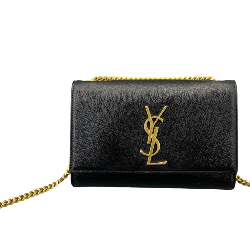 Yves Saint Laurent Small Classic Kate Caviar Black