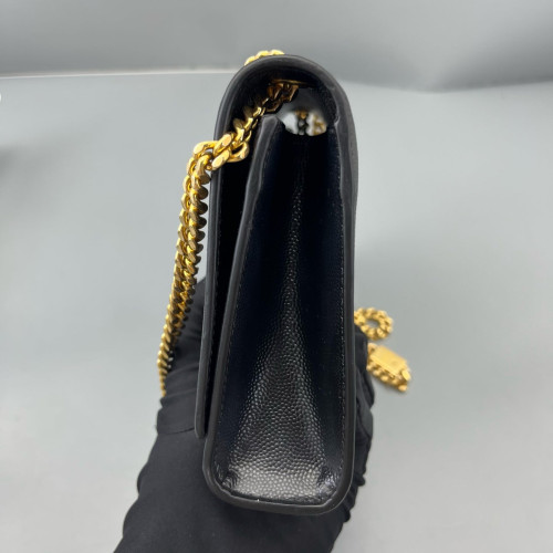 Yves Saint Laurent Small Classic Kate Caviar Black