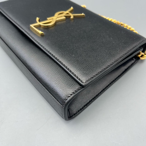 Yves Saint Laurent Small Classic Kate Caviar Black