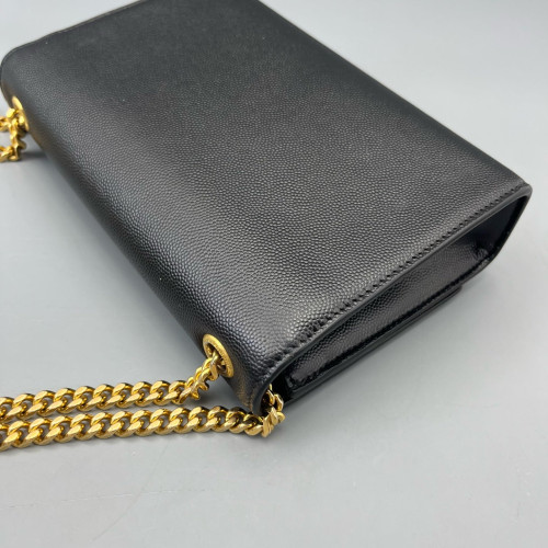 Yves Saint Laurent Small Classic Kate Caviar Black