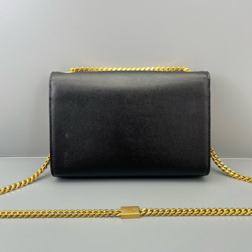 Yves Saint Laurent Small Classic Kate Caviar Black