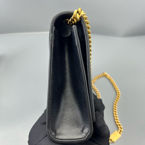 Yves Saint Laurent Small Classic Kate Caviar Black