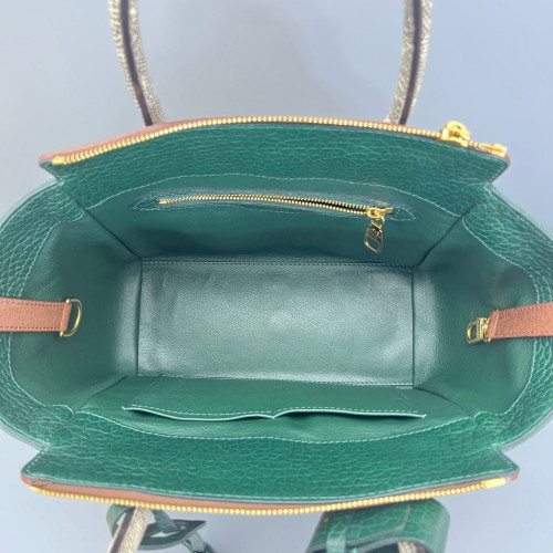 Louis Vuitton Majestueux Tote PM Monogram Ostrich Lizard Brown