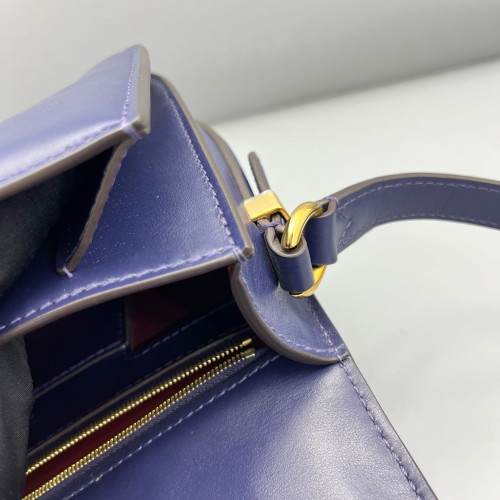Louis Vuitton Pont 9 PM Calfskin Dark Blue