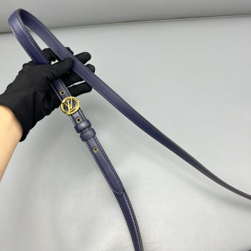 Louis Vuitton Pont 9 PM Calfskin Dark Blue
