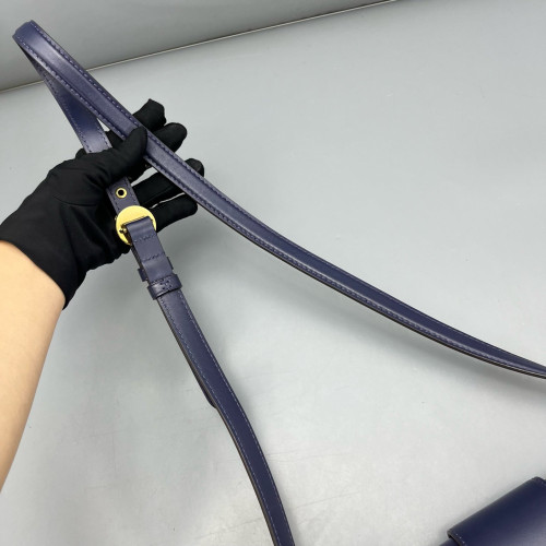 Louis Vuitton Pont 9 PM Calfskin Dark Blue