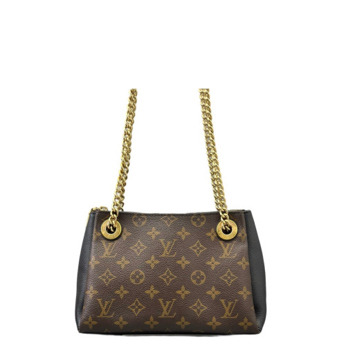 Louis Vuitton Surene BB Monogram Brown Black Louis Vuitton Surene BB Monogram Brown Black