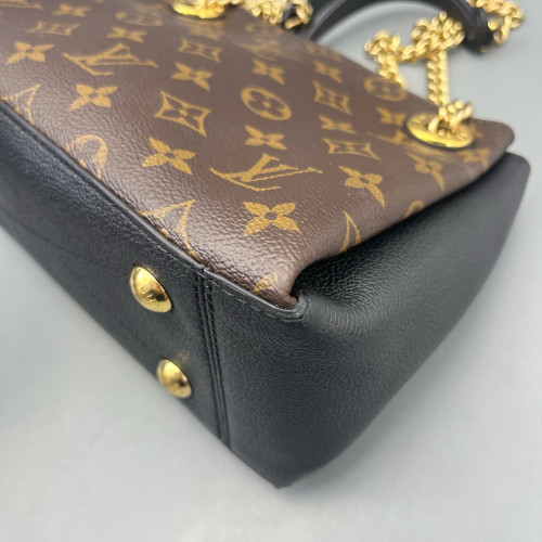Louis Vuitton Surene BB Monogram Brown Black Louis Vuitton Surene BB Monogram Brown Black
