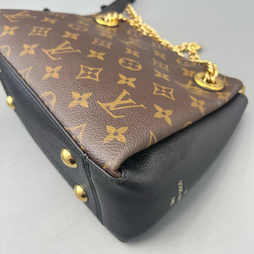 Louis Vuitton Surene BB Monogram Brown Black Louis Vuitton Surene BB Monogram Brown Black
