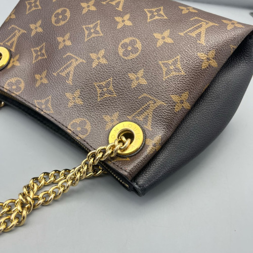 Louis Vuitton Surene BB Monogram Brown Black Louis Vuitton Surene BB Monogram Brown Black