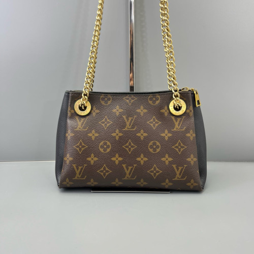 Louis Vuitton Surene BB Monogram Brown Black Louis Vuitton Surene BB Monogram Brown Black