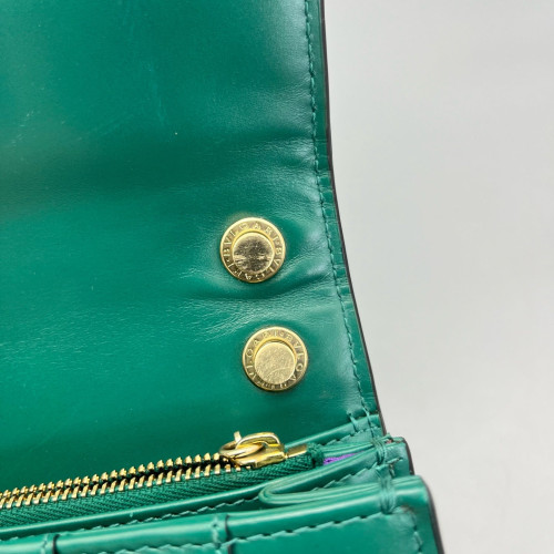 Bvlgari Large Serpenti Forever Shoulder Bag Calfskin Green