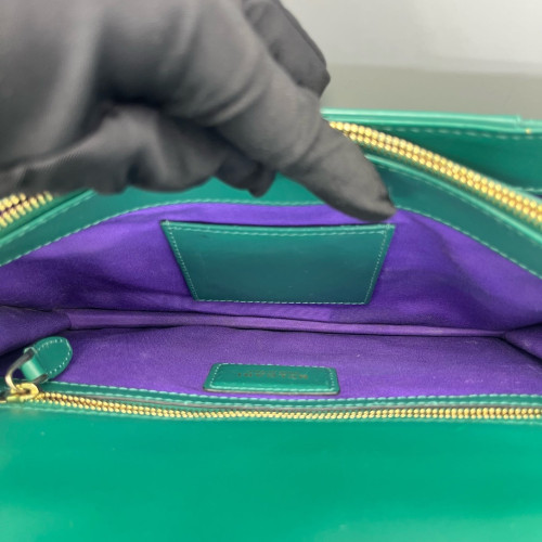 Bvlgari Large Serpenti Forever Shoulder Bag Calfskin Green