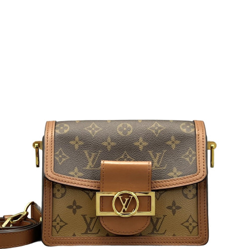 Louis Vuitton Dauphine Mini Reverse Monogram Brown
