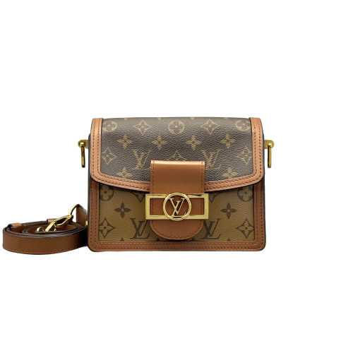 Louis Vuitton Dauphine Mini Reverse Monogram Brown