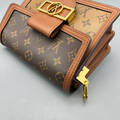 Louis Vuitton Dauphine Mini Reverse Monogram Brown