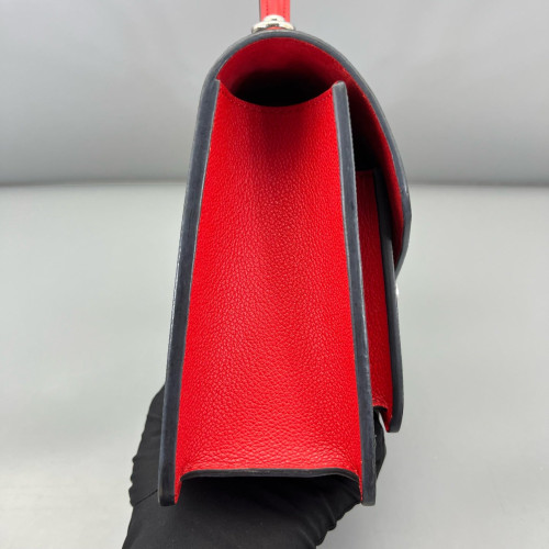 Louis Vuitton Monceau 26 Epi Black Yellow Red