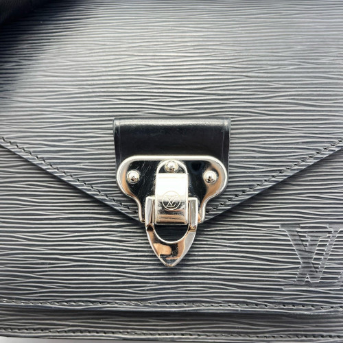 Louis Vuitton Monceau 26 Epi Black Yellow Red