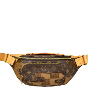 Louis Vuitton X Nigo Bumbag Monogram Damier Ebene Brown