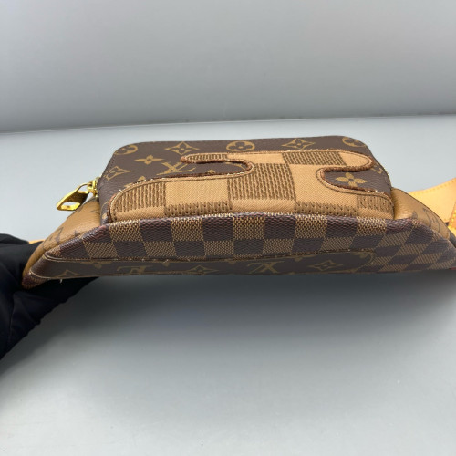 Louis Vuitton X Nigo Bumbag Monogram Damier Ebene Brown