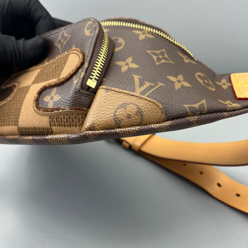 Louis Vuitton X Nigo Bumbag Monogram Damier Ebene Brown