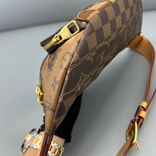 Louis Vuitton X Nigo Bumbag Monogram Damier Ebene Brown
