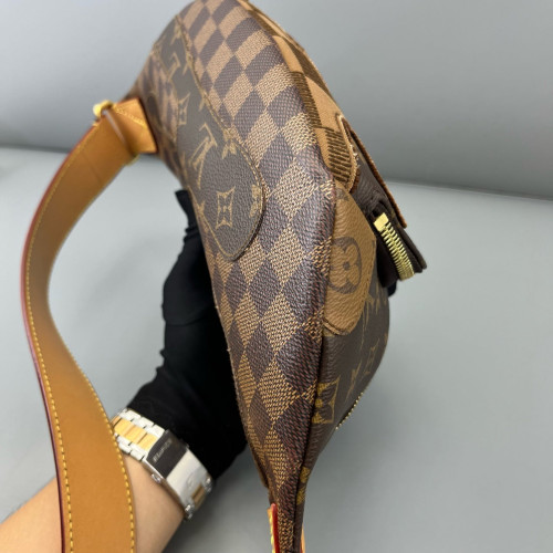 Louis Vuitton X Nigo Bumbag Monogram Damier Ebene Brown