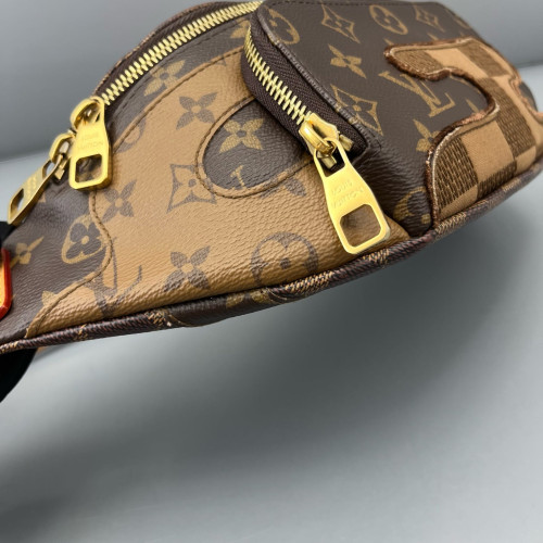 Louis Vuitton X Nigo Bumbag Monogram Damier Ebene Brown